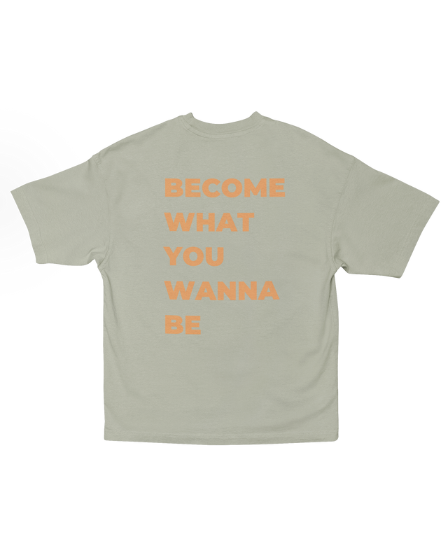 00015 Camiseta Oversize de Algodón para Estilo Urbano Salvia Suave
