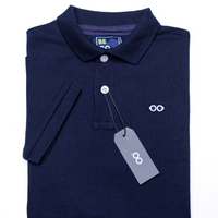 00018 Polo Become Azul Marino con logo bordado