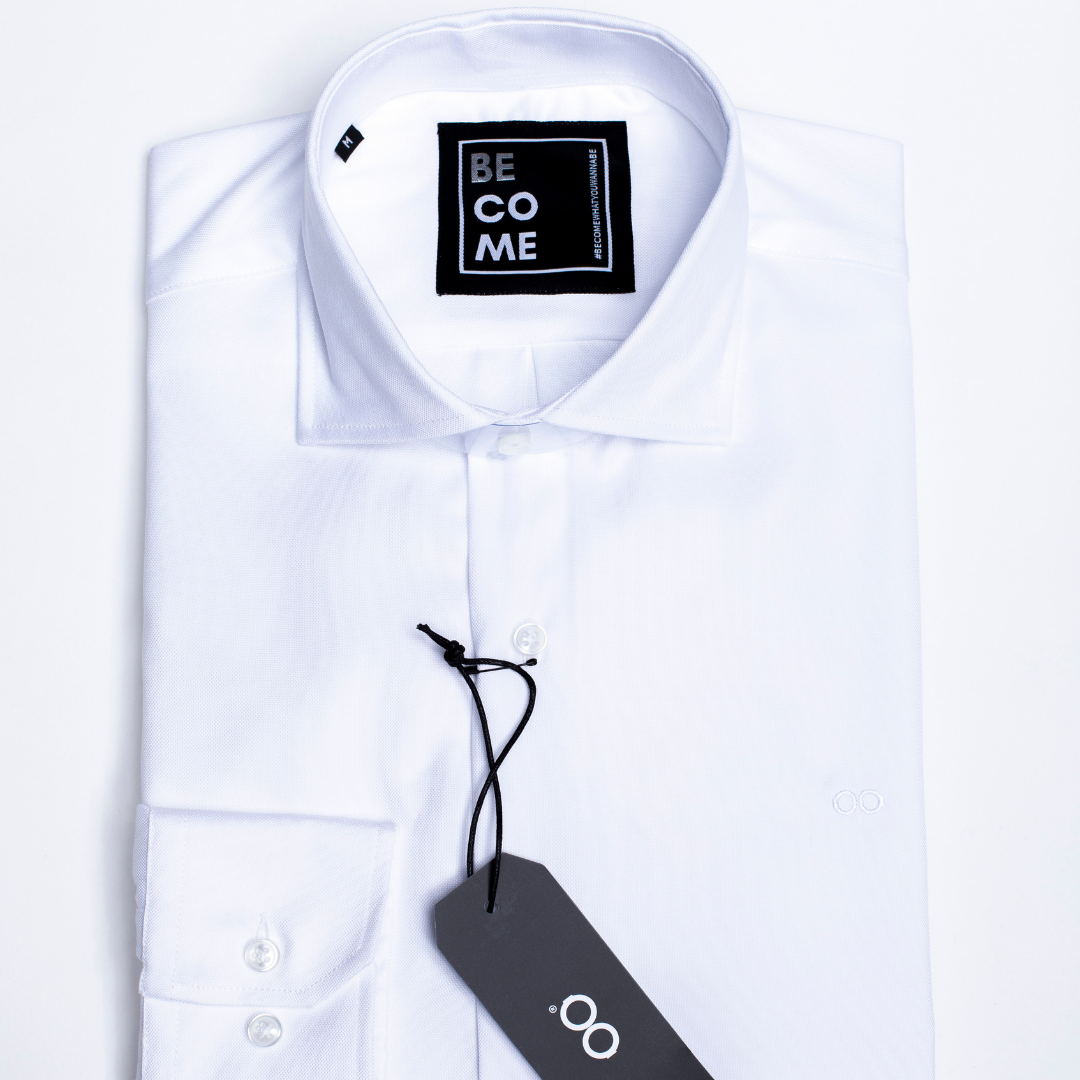 0054. Camisa PREMIUM NON IRON blanca
