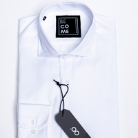 0054. Camisa PREMIUM NON IRON blanca